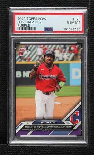 2024 Topps Now 528 José Ramírez