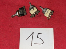 3 COMMUTATEURS TABLEAU DE BORD RENAULT 8 GORDINI CITROEN DS SIMCA 1000 RALLY