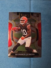 2025 Panini Select #55 Quinshon Judkins RC Rookie Cleveland Browns