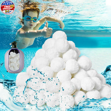 50PCS Pool Filter Balls for Sand-Filter - Dry Filter Sand Balls,Reusable Swimmin