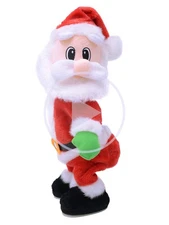 NiuXTool Twerking Santa Claus, Twisted Hip, Singing and Dancing Electric Plus...