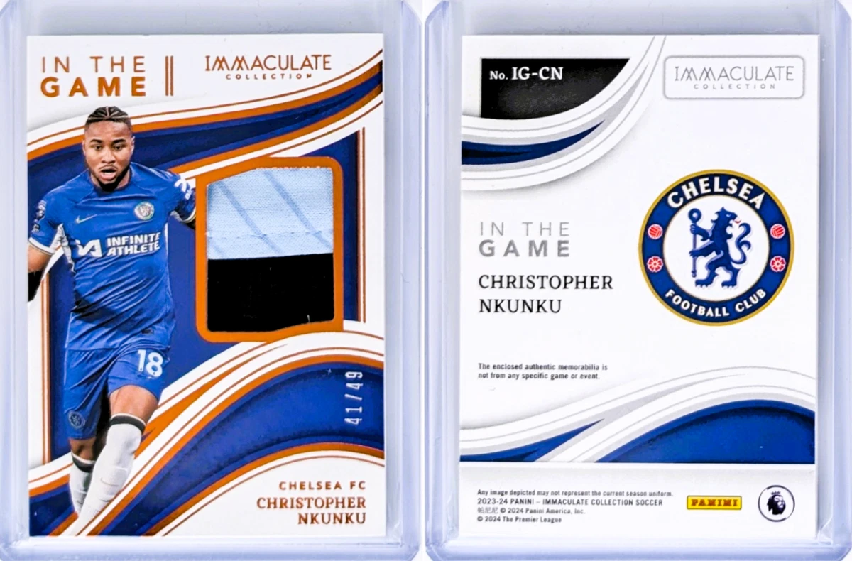 CHRISTOPHER NKUNKU 2023-24 Panini Prizm Premier League feux d'artifice