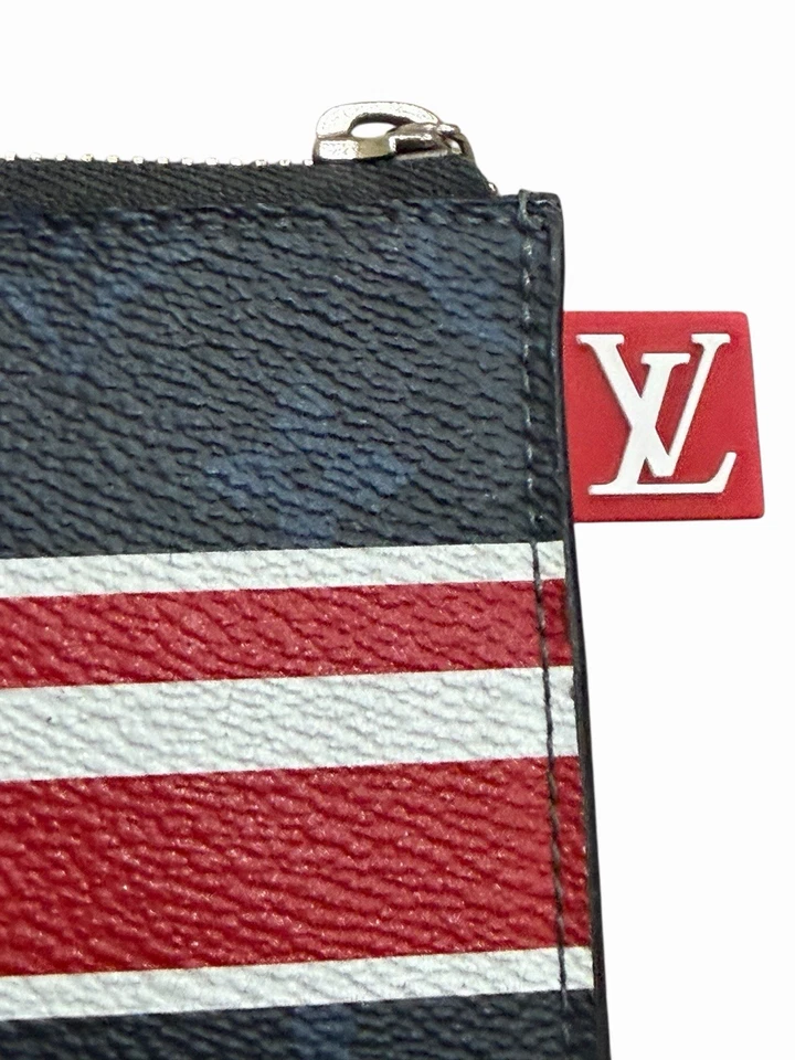 Bolso sin asas Louis Vuitton Jules Pochette GM azul LV monograma Foto 3 de 4