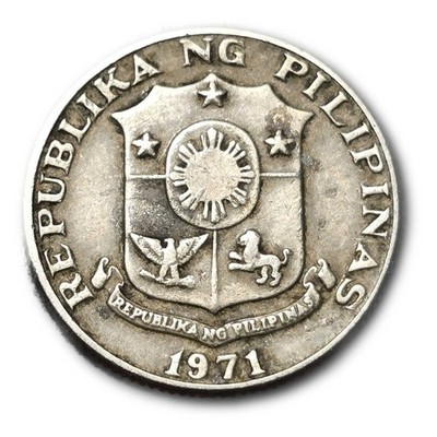 1971 Philippines 10 Sentimos KM 198 Francisco Baltasar Tagalog Series B184