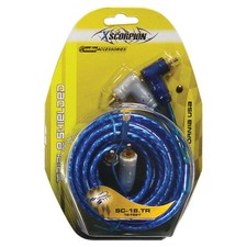 XScorpion 18-Foot Right Angle Triple Shielded RCA Cable with Remote Wire