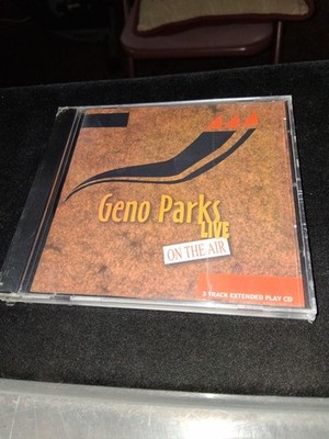 GENO PARKS LIVE ON THE AIR RARE CD FUNKY SOUL BLUES NEW CD SEALED 