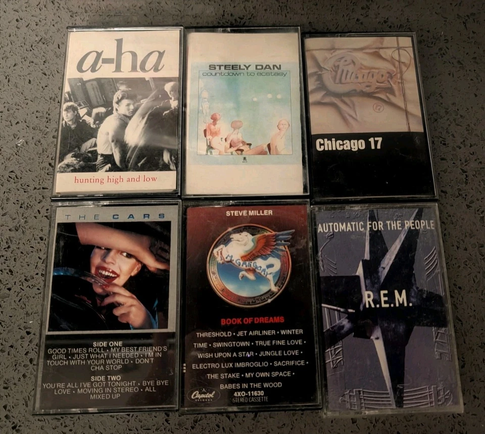 33 Lot: Rock & Roll Cassette Tapes Queen Alphaville Sher Michael Jackson Foto 4 de 4