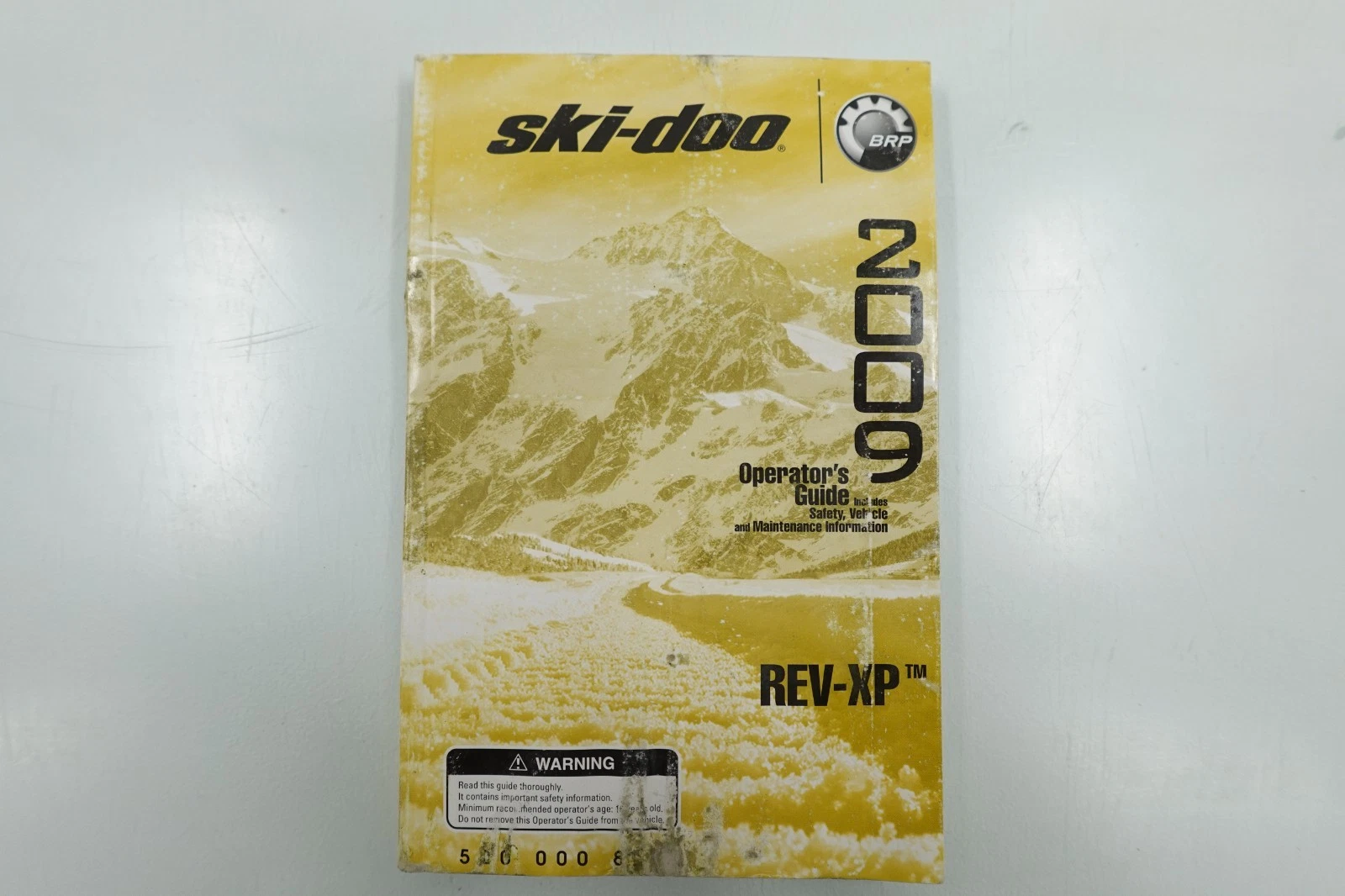 2009 Ski-Doo REV-XP OEM Operator's Guide Shop Manual 520000810