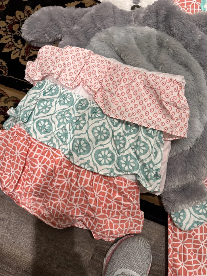 10 Piezas Boutique Guardería Cuna Ropa de Cama “Fiona” Levtex Edredón Y Volantes Cuna Falda Foto 4 de 4