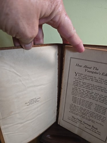 Antique 1925 Baby Book “The Book of Baby Mine” KEEPSAKE RECORD Birth Events - Imagen 3 de 9