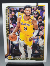 2025-26 Topps  #152 BRONNY JAMES JR (RC) Lakers