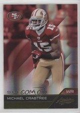 2011 Panini Absolute Memorabilia Spectrum Gold 23/25 Michael Crabtree #85 y0i