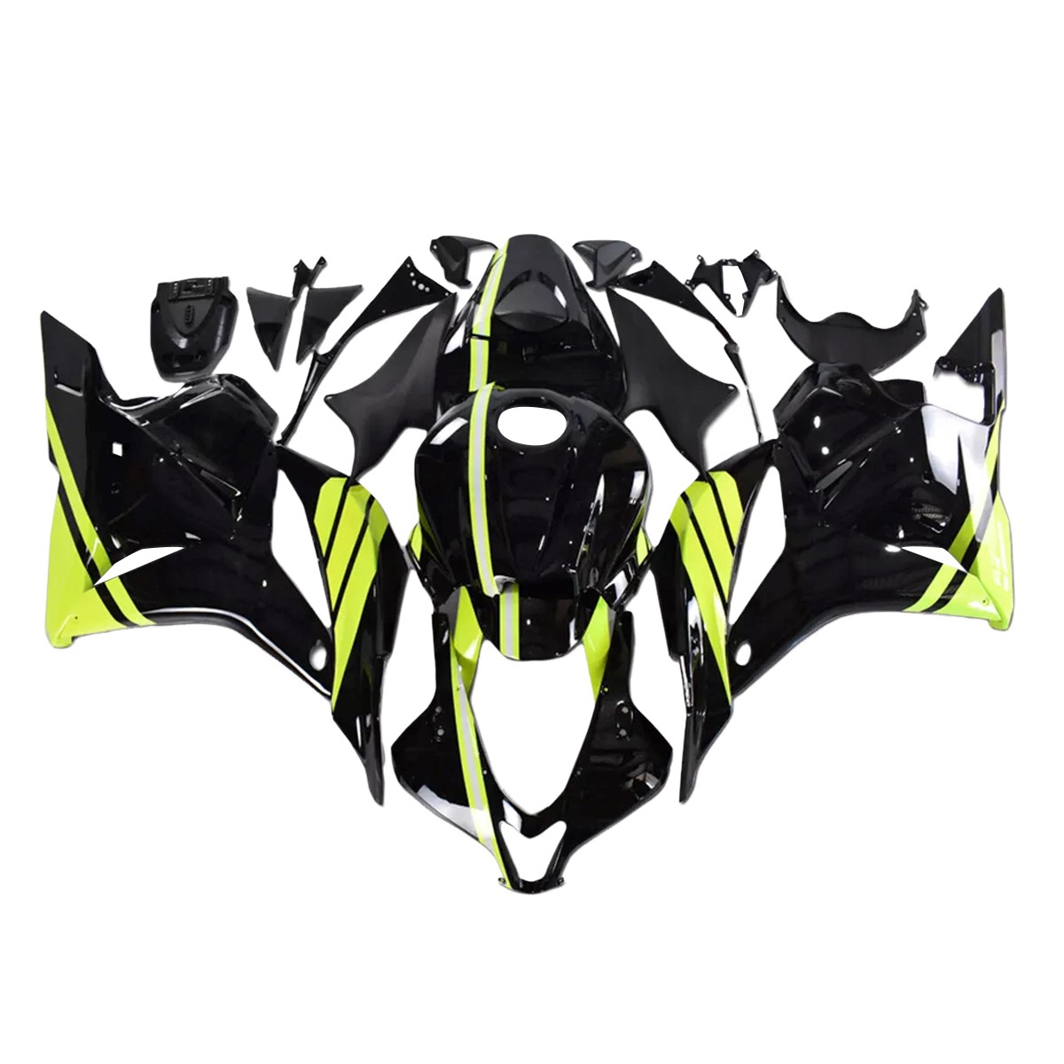 Black Yellow Injection Fairing Kit for 2009-2012 Honda CBR600RR 10 ABS Bodywork