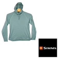 Simms Fishing Products Womens XL Hoodie Terry Cloth Lined Outdoors Gorpcore
