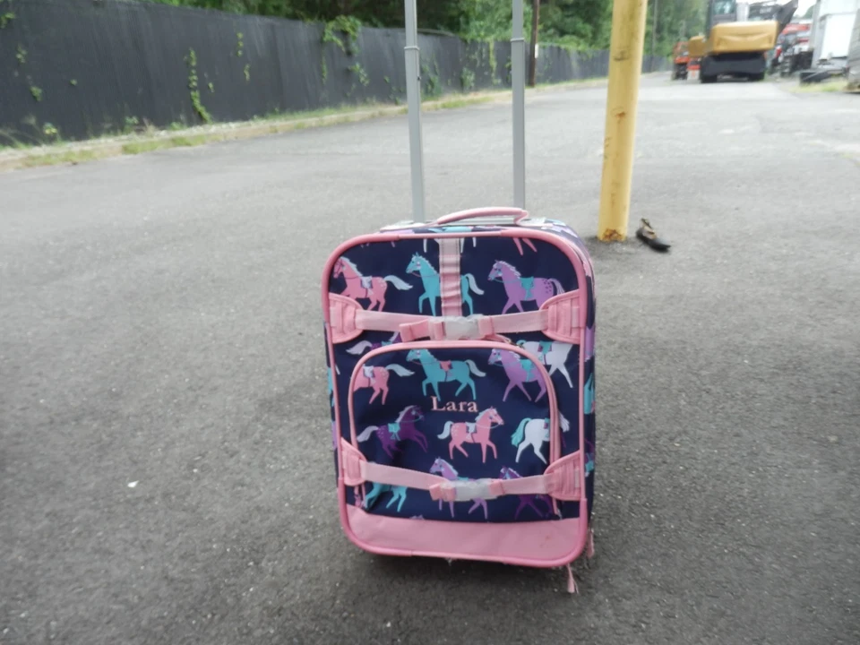 Pottery Barn Kids Mackenzie  Rolling Luggage Suitcase  17" - Image 4 of 4