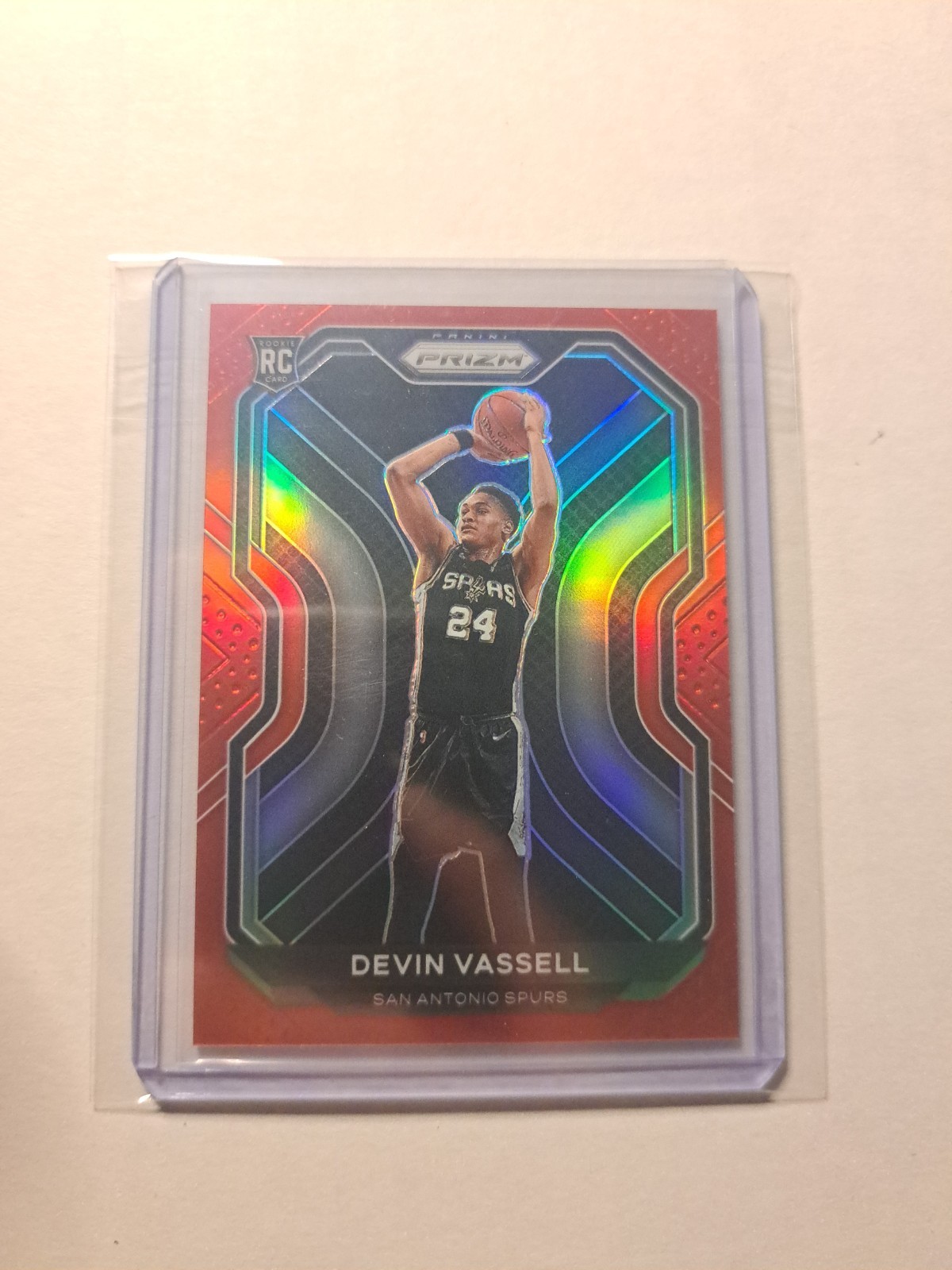 2020-21 Prizm Devin Vassell Red 236/299 #252 RC
