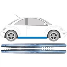 Für Volkswagen New Beetle 1998-2005 Voll Schweller Reparatur Blech / Paar