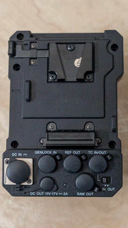 Sony XDCA-FS7 extension unit for PXW-FS7 and PXw-FS7M2 enables 12 bit 4k RAW