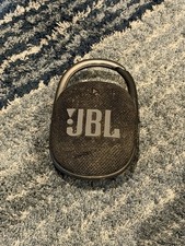 JBL CLIP 4 Waterproof Wireless Portable Bluetooth Speaker Black AS-IS for parts 