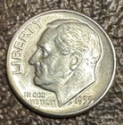 1955 D Roosevelt Dime Uncirculated Uncertified BU MS Us Coin