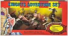 TIMPO Knights Adventure Set Vintage Figuren zerlegbar Ritter Mittelalter