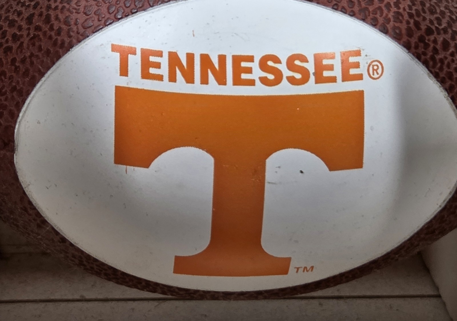 Tennessee Volunteers Football Christmas Ornament Touchdown Treasures Topperscot