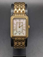 Fossil Raquel ES5304 Uhr Damen Quarzwerk Edelstahl Datumsanzeige 36 mm Gold