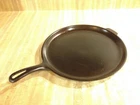 Wagner #10 Cast Iron 1109 Unmarked 11.75" Round Griddle Smooth Flat Restored