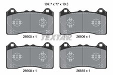 TEXTAR 2660501 PKW SBB für FORD FORD USA