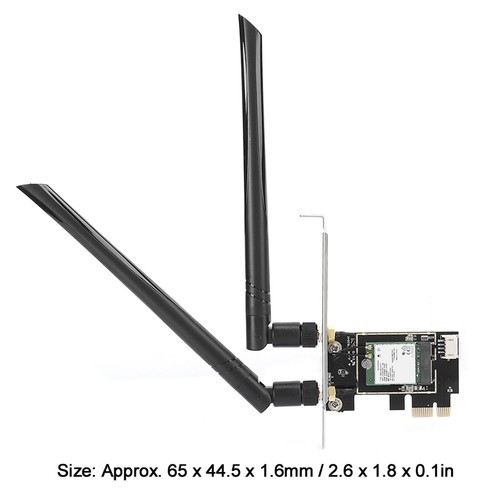 Wireless Network Card Wifi6 For AX200 Dual Frequency 5G Desktop Gaming CB - Afbeelding 5 van 19
