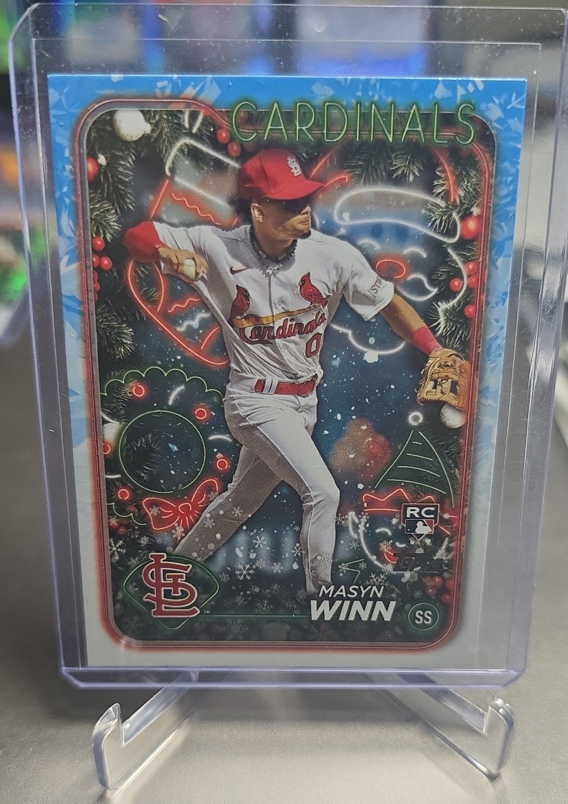 2024 Topps Series 2 - Masyn Winn #480 Holiday (RC)