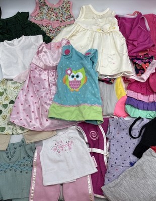 Mixed brands 18'' Doll Clothes Lot American Girl Our Generation & More K1