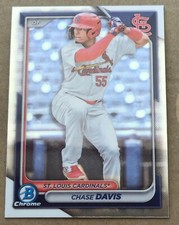 2024 Bowman Chrome Prospects #BCP-150 Chase Davis Cardinals