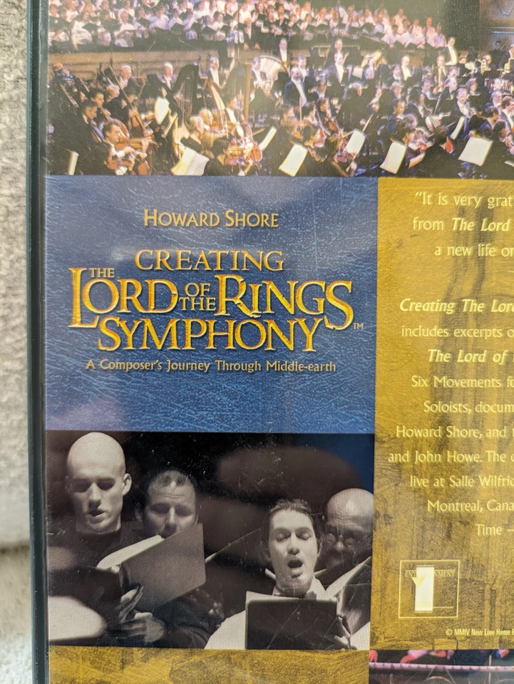 Howard Shore Creating the Lord of the Rings Symphony DVD - Composer's Journey - Image 3 of 4