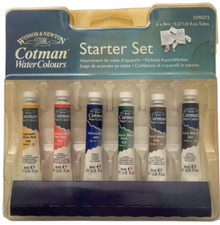 Winsor  Newton 6 Pack WaterColours Starter Set