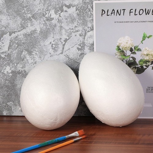 DIY Egg Egg Decorations Painting Craft White Hanging Plastic Eggs Painting Egg - Picture 9 of 12