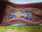 VINTAGE ARABIAN PERSIAN GENIE LEATHER HANDMADE EMBROIDERED CURLED CURL TOE SHOES — photo 6