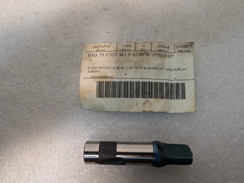 Lot of 4 Dayton 02275779 Etch DP Callouts / Cust Nums / Mark DP Logos - Image 3 of 4