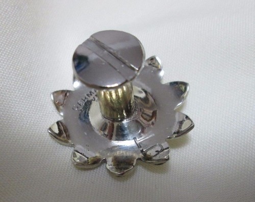 Concho Plata Santa Clara o 3 piezas Juego de Hebillas (#250) BLANCO - Cada uno (también conocido como Daisy) - Imagen 5 de 19
