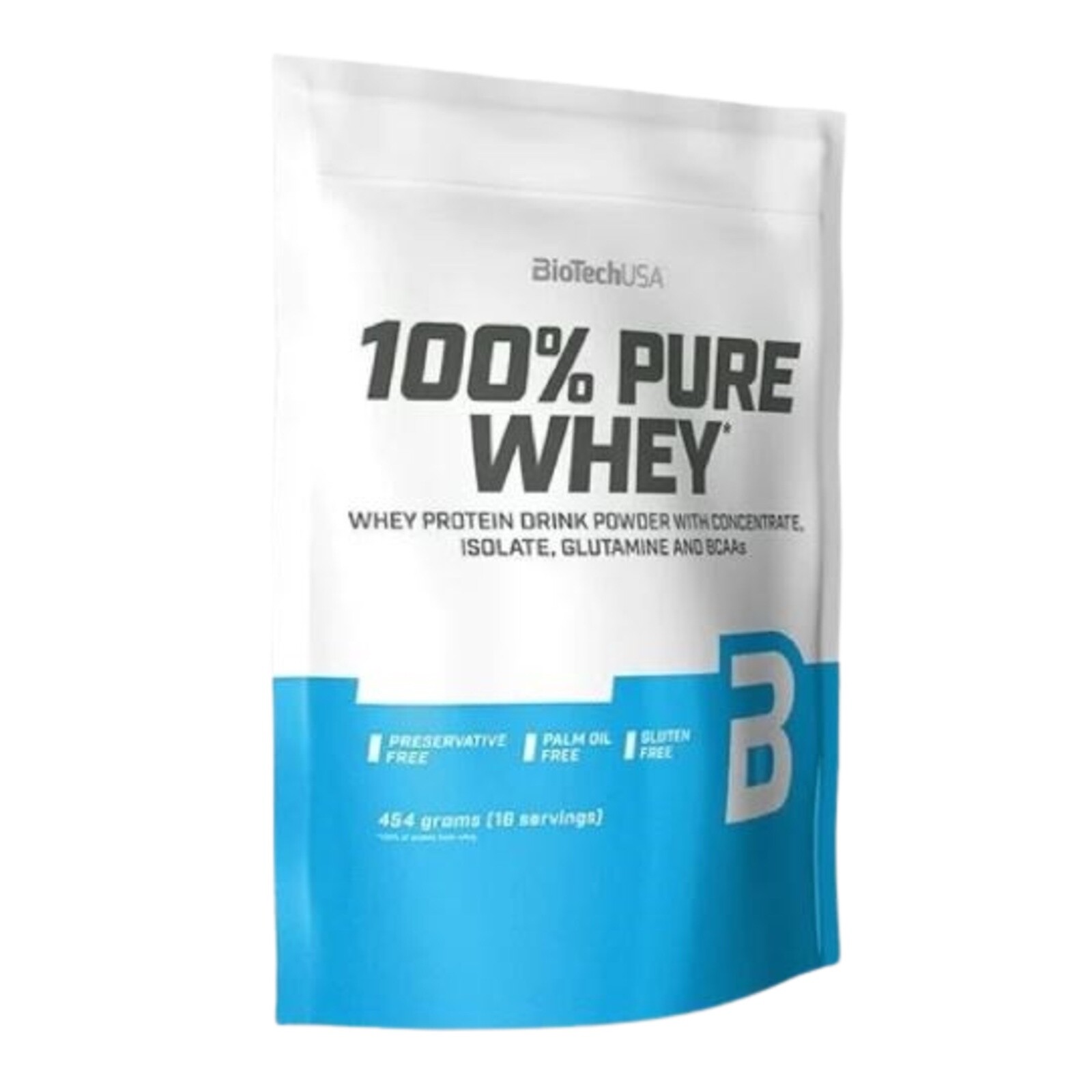 BIOTECH USA 100% PURE WHEY ISOLATE PROTEIN CONCENTRATE 454G SALTED CARAMEL