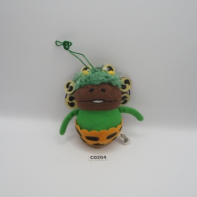 Nameko Mushroom C0204 Raijin Thunder God Furyu Mascot 4'' Plush Toy Doll Japan