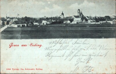 Greetings from Erding 1899