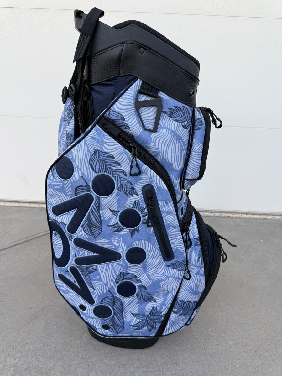 NEW 2023 Scotty Cameron Floral Blue Explorer Cart Bag Circle NEW 2023 Scotty Cameron Floral Blue Explorer Cart Bag Circle