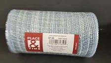 Decorative Mesh Rolls Multi-Color  Choose Your Color  Wreath  Craft Supplies