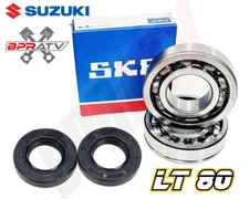 Suzuki LT80 LT 80 SKF OEM Replacement Crankshaft Crank Main Bearings & Seal Kit