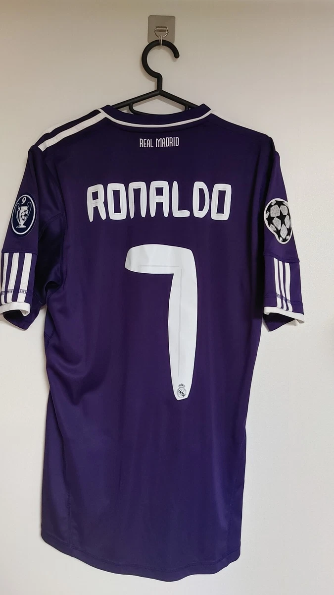 Real Madrid 2010/2011 third kit football RONALDO jersey size S | eBay