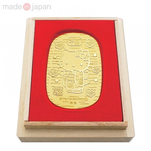 Pre-sale Hello Kitty Pure gold oval coin 30g KOBAN made in JAPAN RARE
