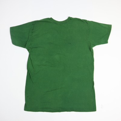 Vintage 50s 60s Hanes Plain Pocket T-shirt RARE Gold Logo Label  