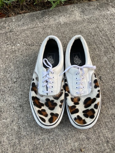 vans calf hair leopard