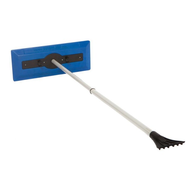 Jumbo Foam Snow Broom with Ice Scraper and Telescoping Handle NEW 1